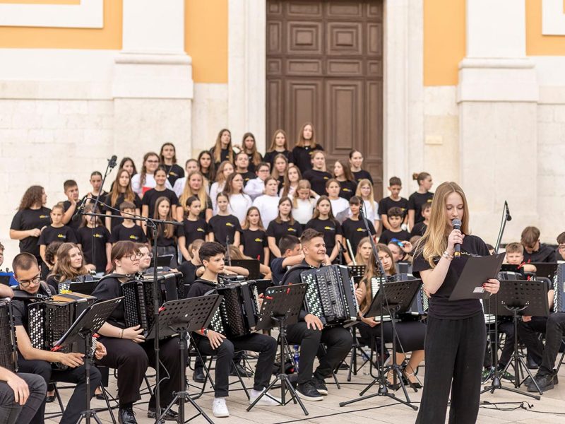 Koncert "Harmonikaški orkestar i zbor u mom gradu"