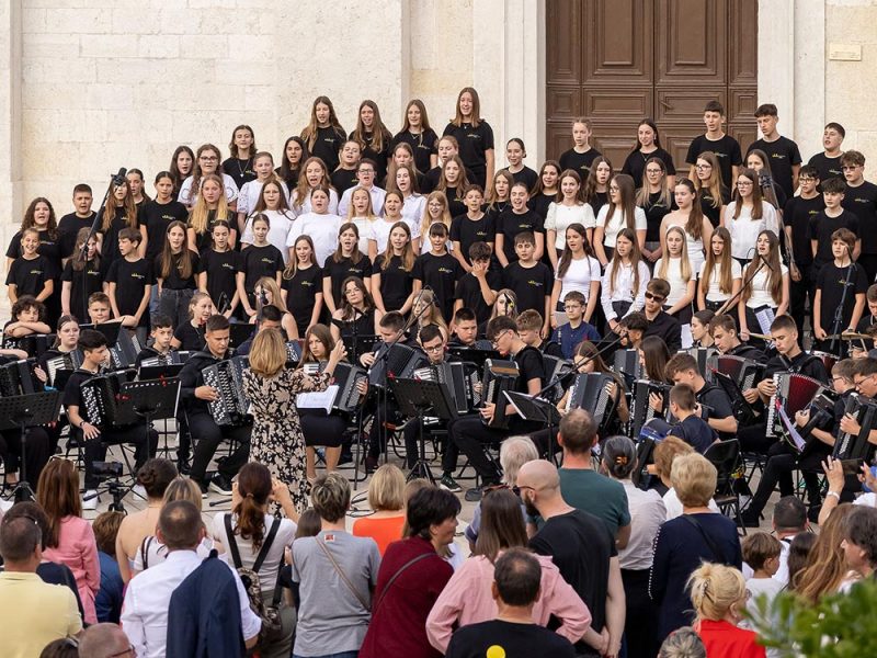 Koncert "Harmonikaški orkestar i zbor u mom gradu"