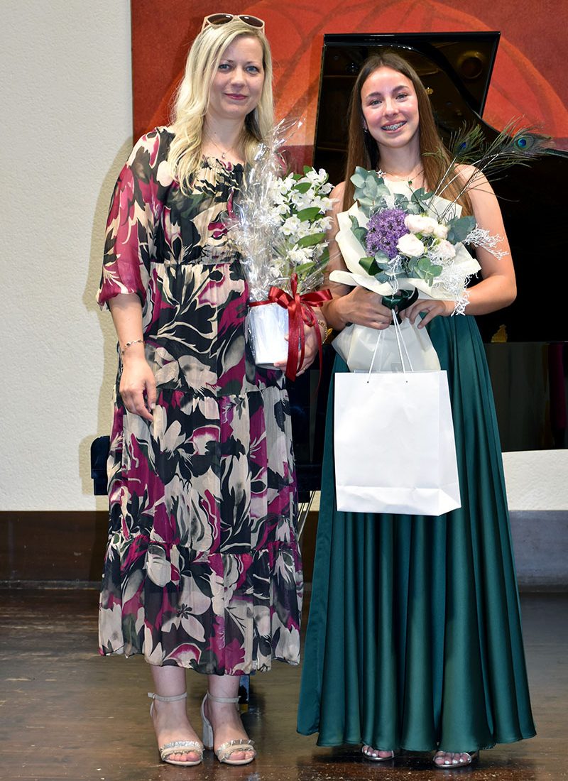 učenica Rita Gulić i učiteljica Aleksandra Orbanić